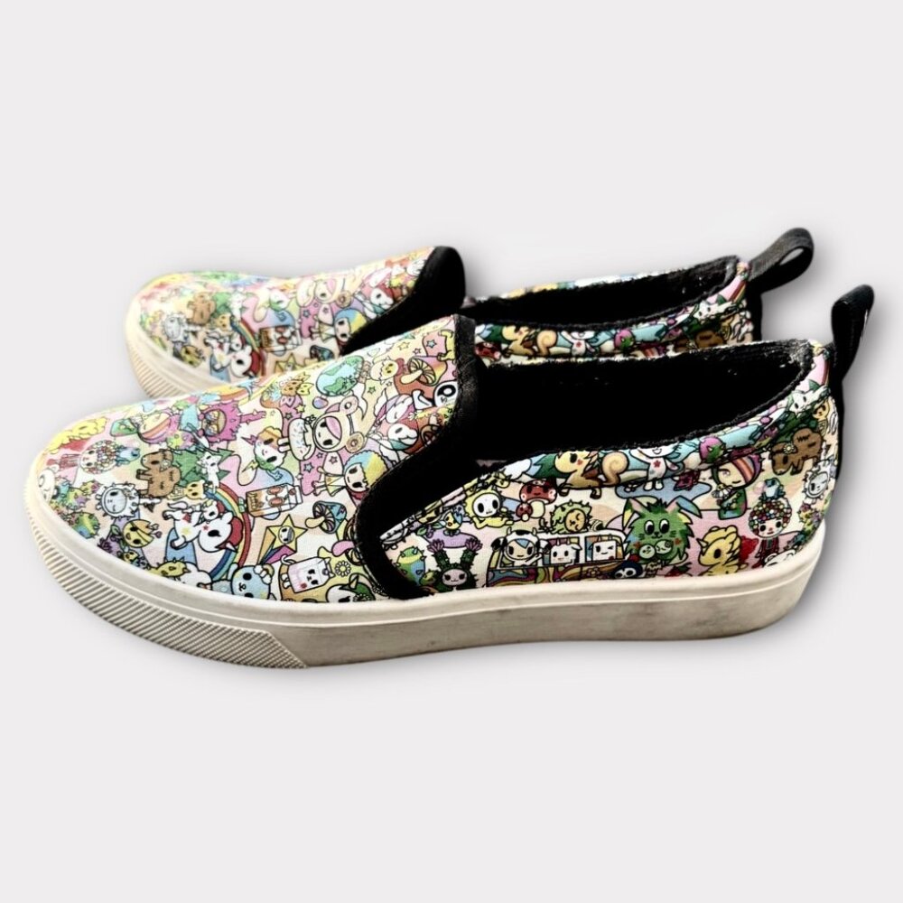 Skechers X Tokidoki: Poppy - Groovy Day Slip-On Shoes Limited Edition Sz 6.5 View 2